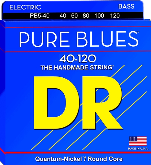 DR PB5-40 PURE BLUES Set .040-.120