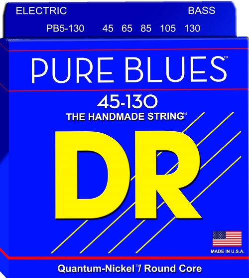 DR PB5-45/130 PURE BLUES Set .045-.130