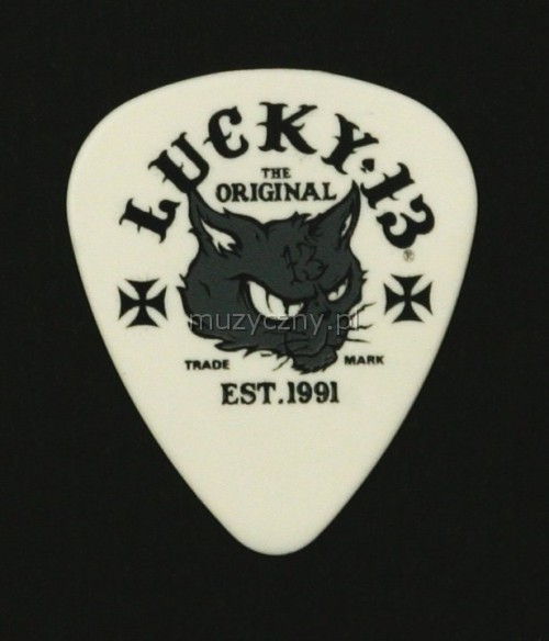 Dunlop Lucky 13  0.73 Guitar Pick (Dirty Cat)