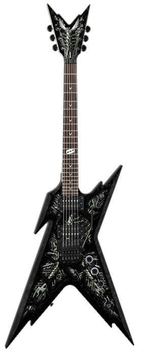 Dean Dimebag Razorback DB Floyd Bio Mech electric guitar