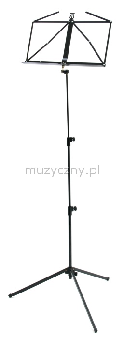 K&M 100/1 music stand, foldable, black K&M 100/1 music stand, foldable, black