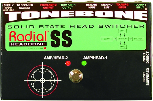 Radial Headbone-Ss Tonebone Headbone Ss 2 Solidstate Amps