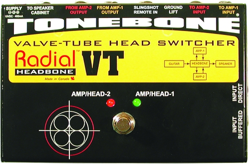 Radial Headbone-Vt Tonebone Headbone Vt 2 Valve Amps