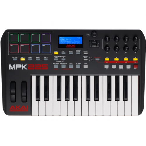 AKAI MPK 225 USB/MIDI keyboard controller