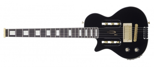 Traveler Guitars EG-1 Custom V2 (Black) + Gig Bag (Left-handed)