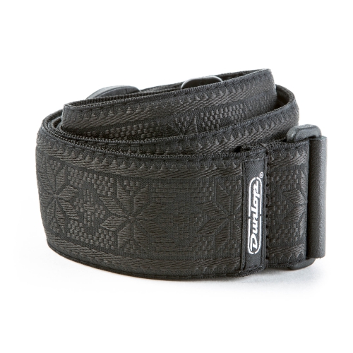 Dunlop Jacquard Strap - Fillmore Black