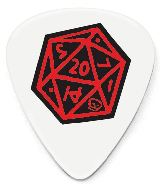 Dunlop Dirty Donny II Picks, Icosahedron 1.00 mm