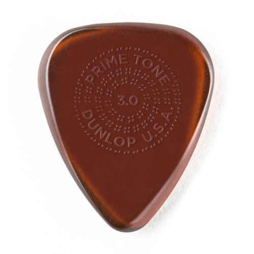 Dunlop Primetone Standard Picks with Grip, Player′s Pack, 3.00 mm