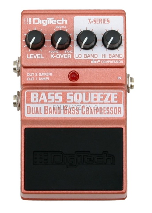 Digitech XBS Bass Squeeze efekt basowy