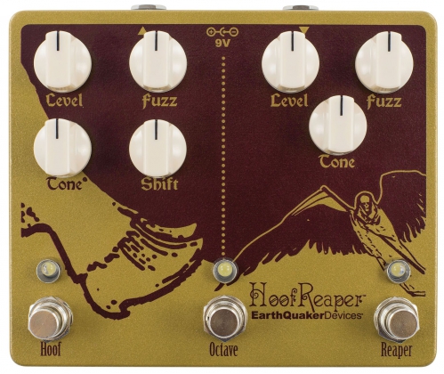 EarthQuaker Devices Hoof Reaper V2 - Dual Fuzz electric guitar effect