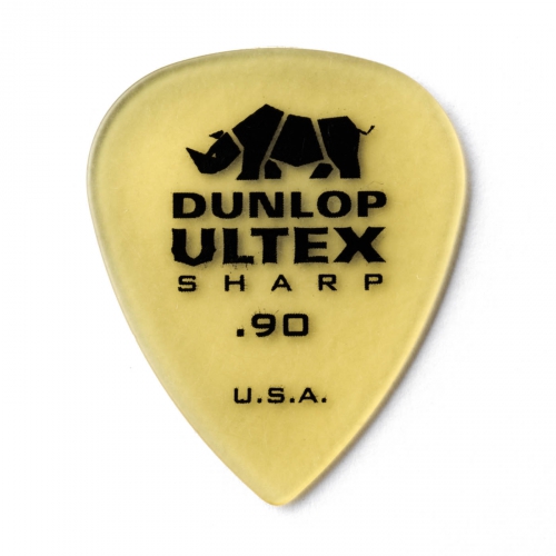Dunlop Ultex Sharp Picks, Player′s Pack, 0.90 mm