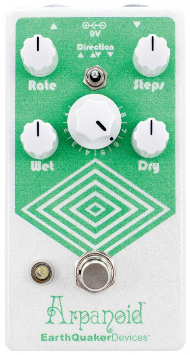 EarthQuaker Devices Arpanoid V2 Polyphonic Pitch Arpeggiator guitar effect