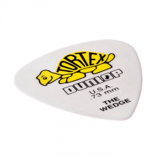 Dunlop Tortex Wedge Picks, Player′s Pack, 0.73 mm