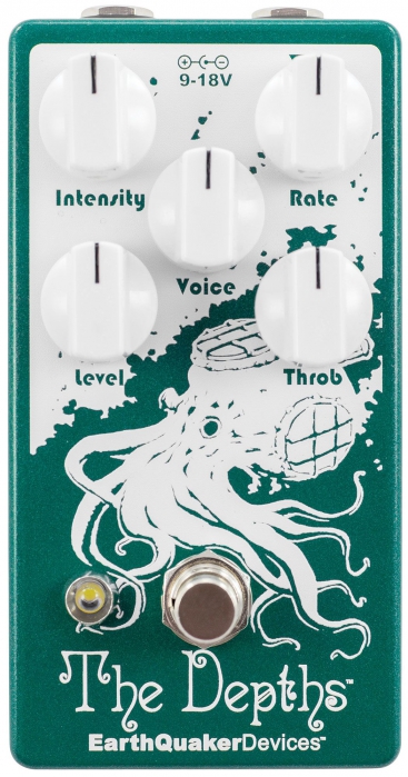 EarthQuaker Devices The Depths V2 - Optical Vibe Machine electric guitar effect