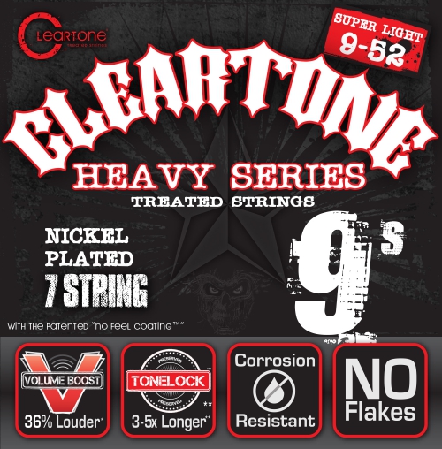 Cleartone Electric EMP Strings, Ultra Light electric guitar strings