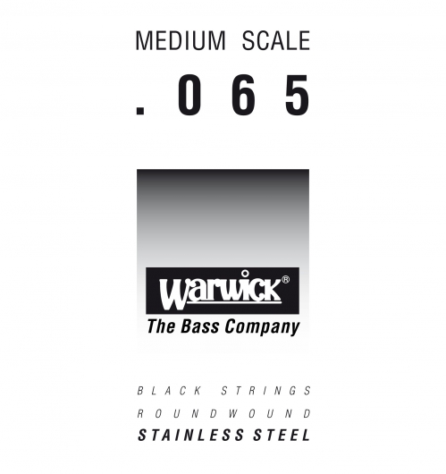 Warwick 39065 Black Label.065, Medium Scale