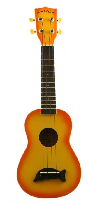 Kala Makala Soprano Ukulele Orange Burst