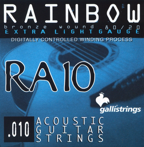 Galli RA10 Extra Light - acoustic guitar strings