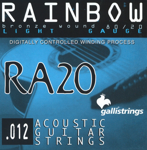 Galli RA20 Light - acoustic guitar strings