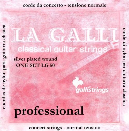 Galli LG50 N - classical guitar strings Galli LG50 N - classical guitar strings