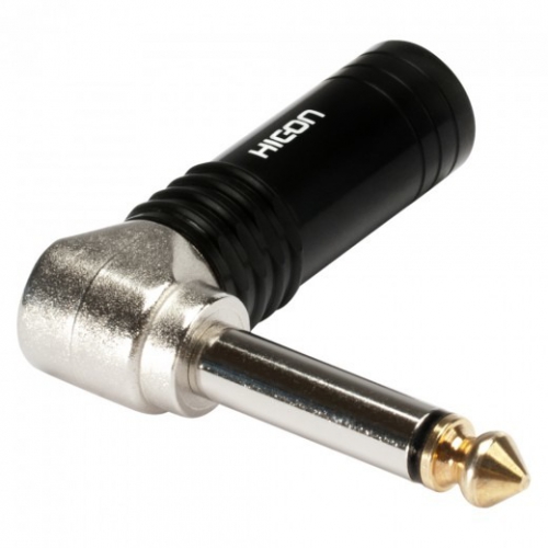 Hicon HI-J63MA04 High Quality Angled Metal Jack Plug