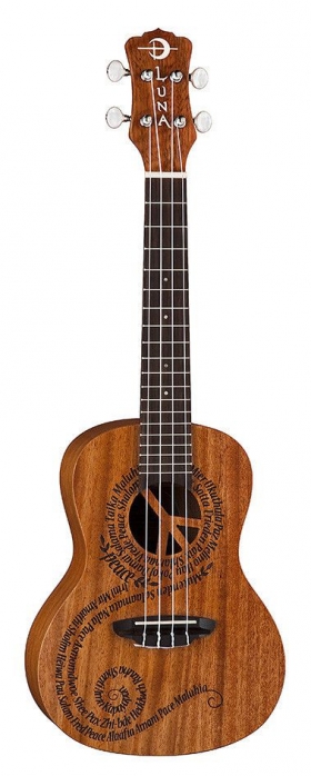 Luna Uke Dfy Spr Top Solid concert ukulele