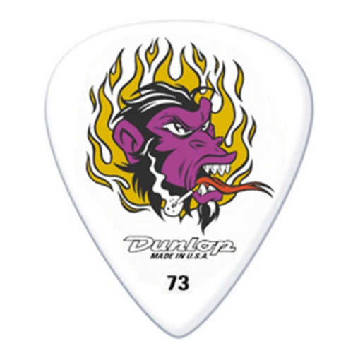 Dunlop Blackline Original Alan Forbes Picks, Flame Ape 0.73 mm