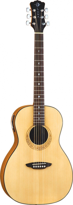 Luna Gypsy Select Parlor - acoustic guitar