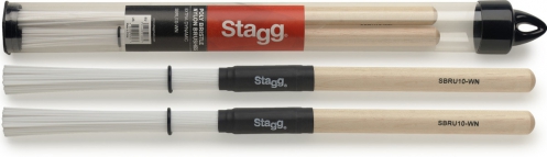 Stagg SBRU10 WN drum brushes