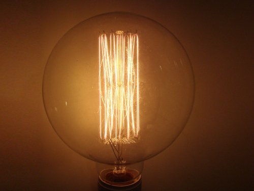 Edison Selred G125 60W E27 retro carbon bulb - Old Style
