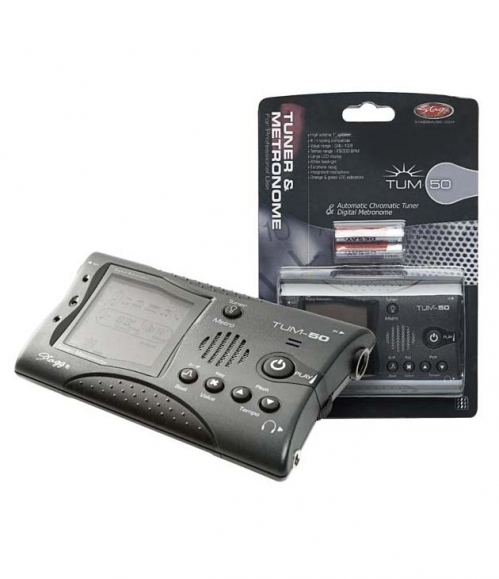 Stagg TUM 50 DG elektroniczny tuner, metronome