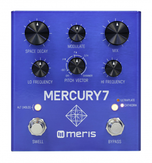 Meris Mercury 7 Reverb guitar pedal