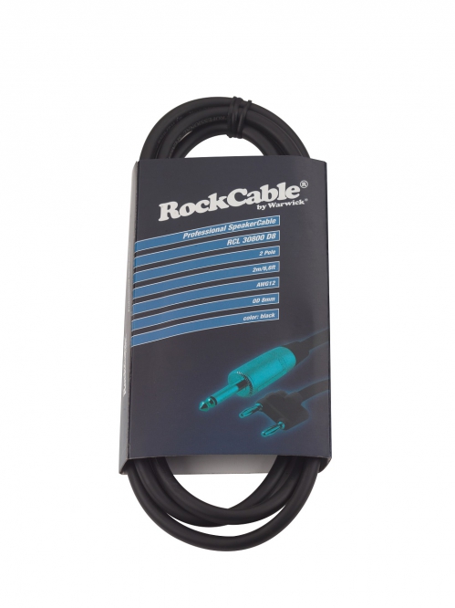 RockCable 30800 D8 speaker cable 1 x banana plug / 1 x TS