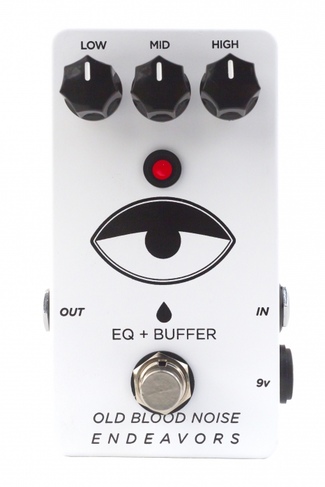 Old Blood Noise Endeavors EQ + Buffer guitar effect