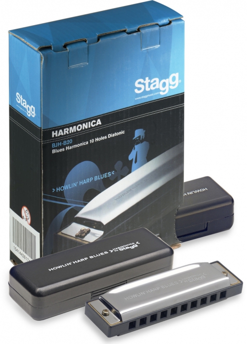 Stagg BJH B 20 B harmonica, D-dur
