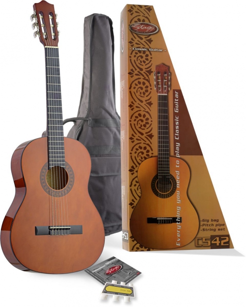 Stagg C 542 Pack - 4/4 classical guitar kit