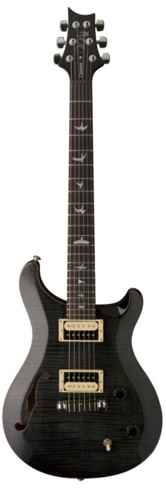 PRS 2017 SE Custom 22 Semi-Hollow Grey Black - electric guitar