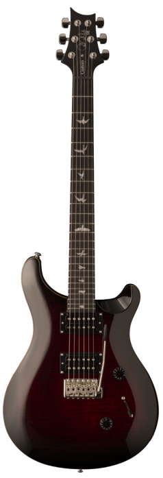 PRS 2018 SE Custom 24 Fire Red Burst - electric guitar
