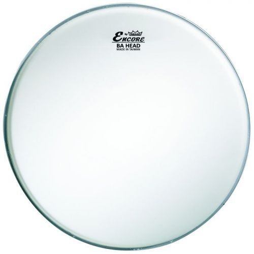 Encore by Remo Ambassador Smooth White 20″ bass drumhead