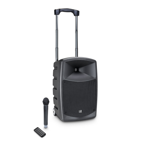 LD Systems Roadbuddy 10 B6 battery powered bluetooth speaker with mixer and wireless microphone
