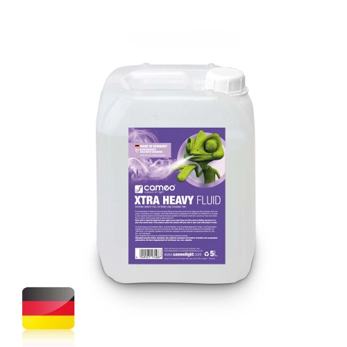 Cameo XTRA HEAVY FLUID 5L Fog fluid with very high density and extreme long standing time 5 L 