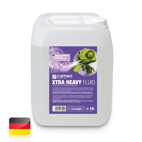 Cameo XTRA HEAVY FLUID 10L Fog fluid with very high density and extreme long standing time 10 L 