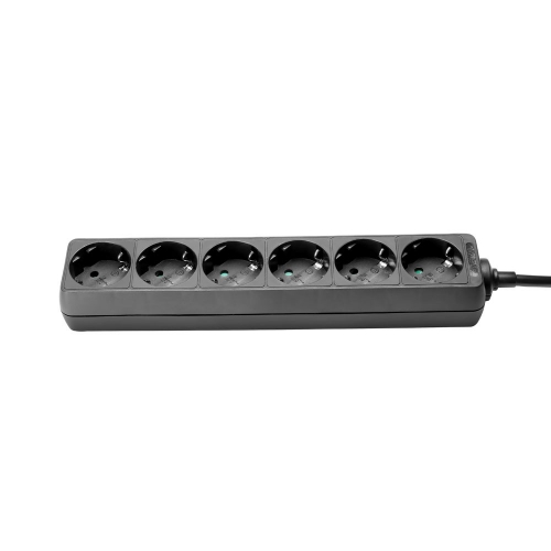 Adam Hall 8747 X 6 6-Outlet Power Strip 1,4 m cable length