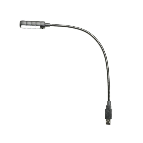 Adam Hall Stands SLED 1 ULTRA USB Gooseneck Lamp, USB connector, 4 COB LEDs