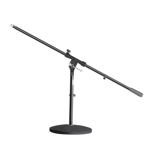 Adam Hall Stands S 7 B Microphone stand with round base and boom arm