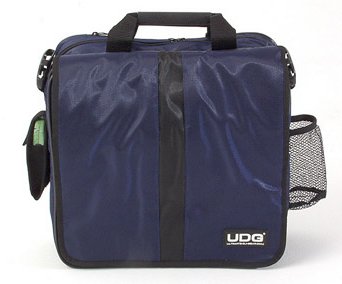 UDG Courier Bag Deluxe 45LP′s + laptop Navy