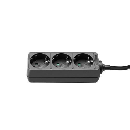 Adam Hall Accessories 8747 X 3 M 3 3-Outlet Power Strip 3m cable length