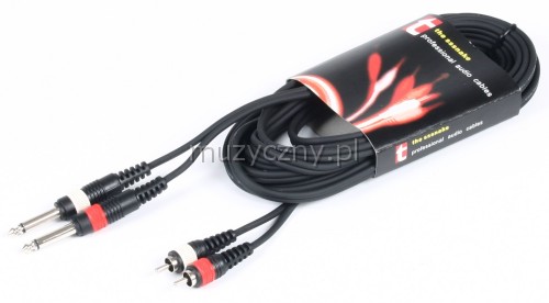 Sssnake SPR2050 2xJack/2xCinch 5m cable