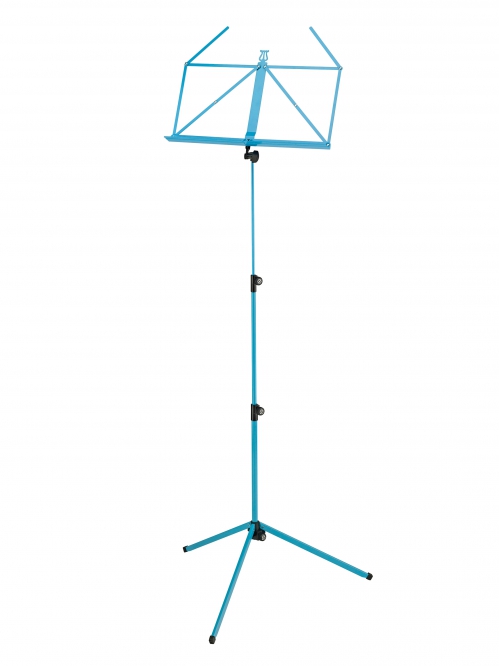K&M 100/1 music stand, foldable, blue