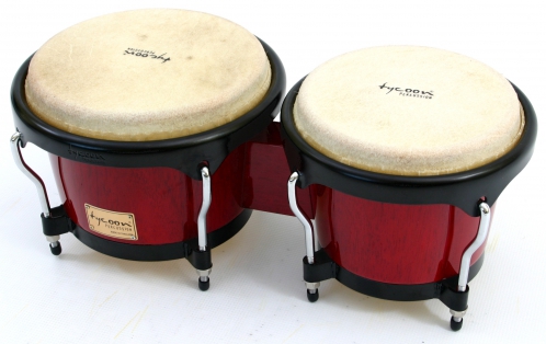 Tycoon TB80-BR Artist 7″ + 8 1/2″ Wood Bongos Tycoon TB80-BR Artist 7″ + 8 1/2″ Wood Bongos
